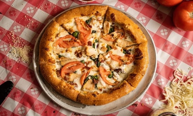 CHICKEN CARBANARA (14").