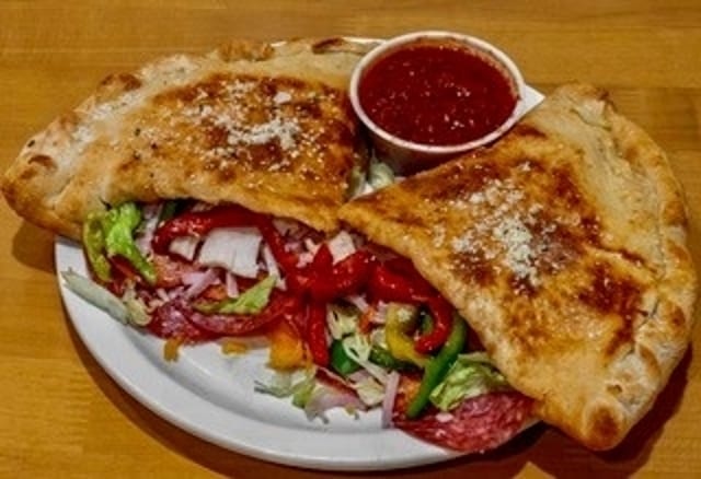 BYO Cheese Calzone.